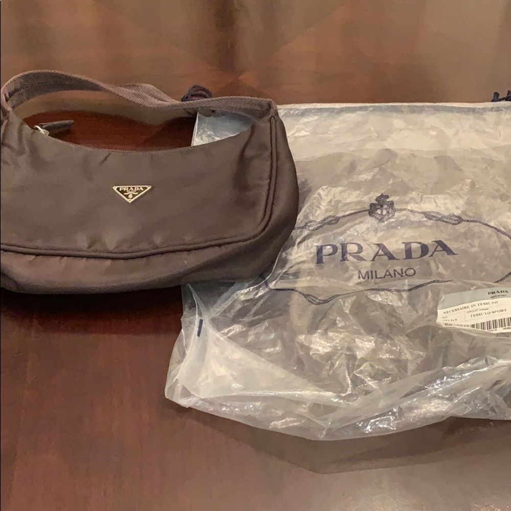 Prada Necessaire In Tessuto Nylon Bag